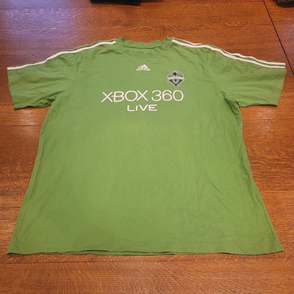 Adidas Seattle Sounders FC 2009 T-Shirt Xbox 360 Live Size XL Peter Vagenas 8